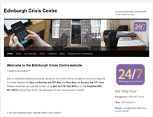 Tablet Screenshot of edinburghcrisiscentre.org.uk